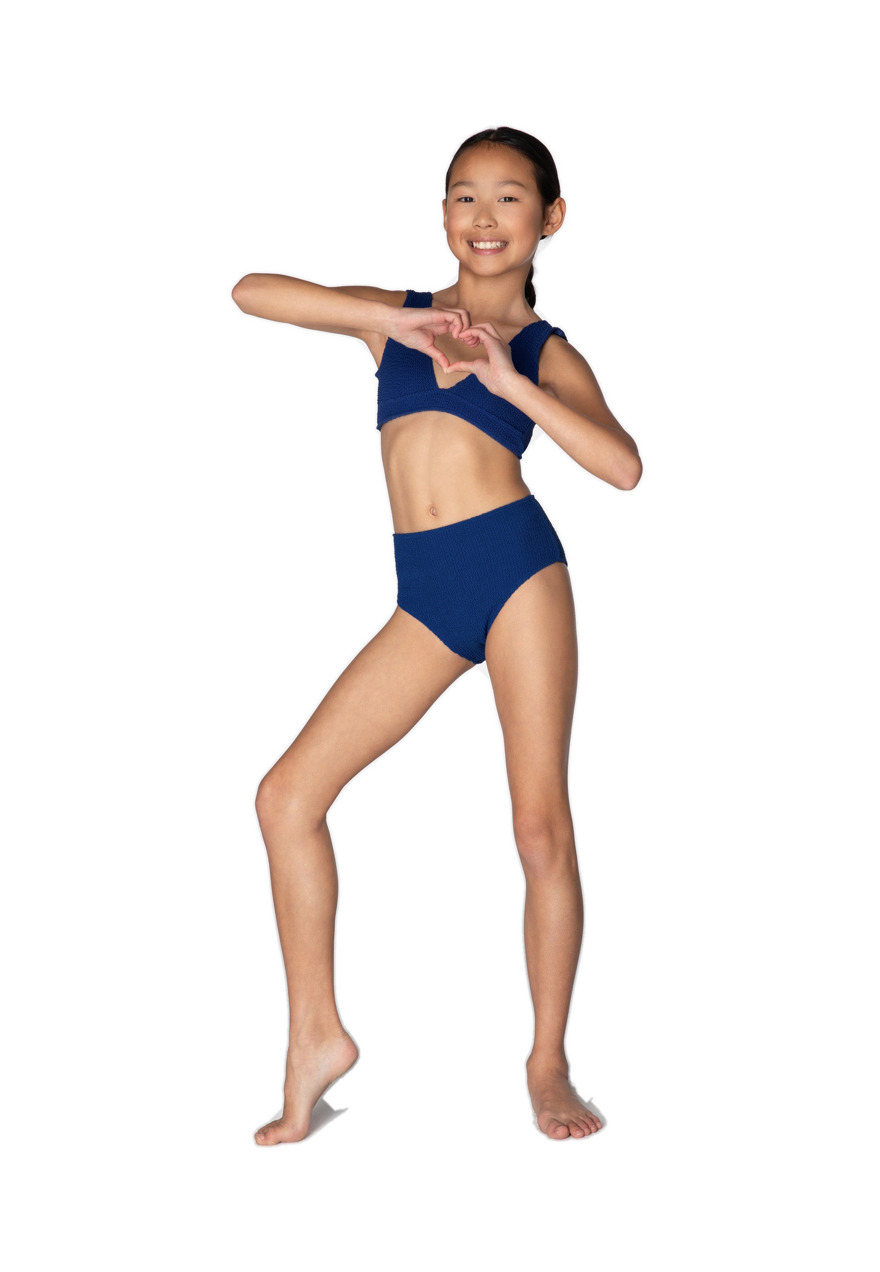 KIDS SWIMWEAR BIKINI AQUA BLUEBERRY 6-10y