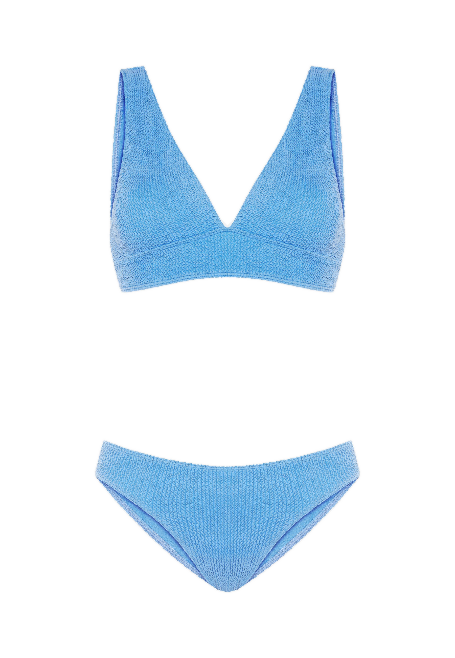SWIMWEAR BIKINI AQUA BLUE BUBBLE GUM