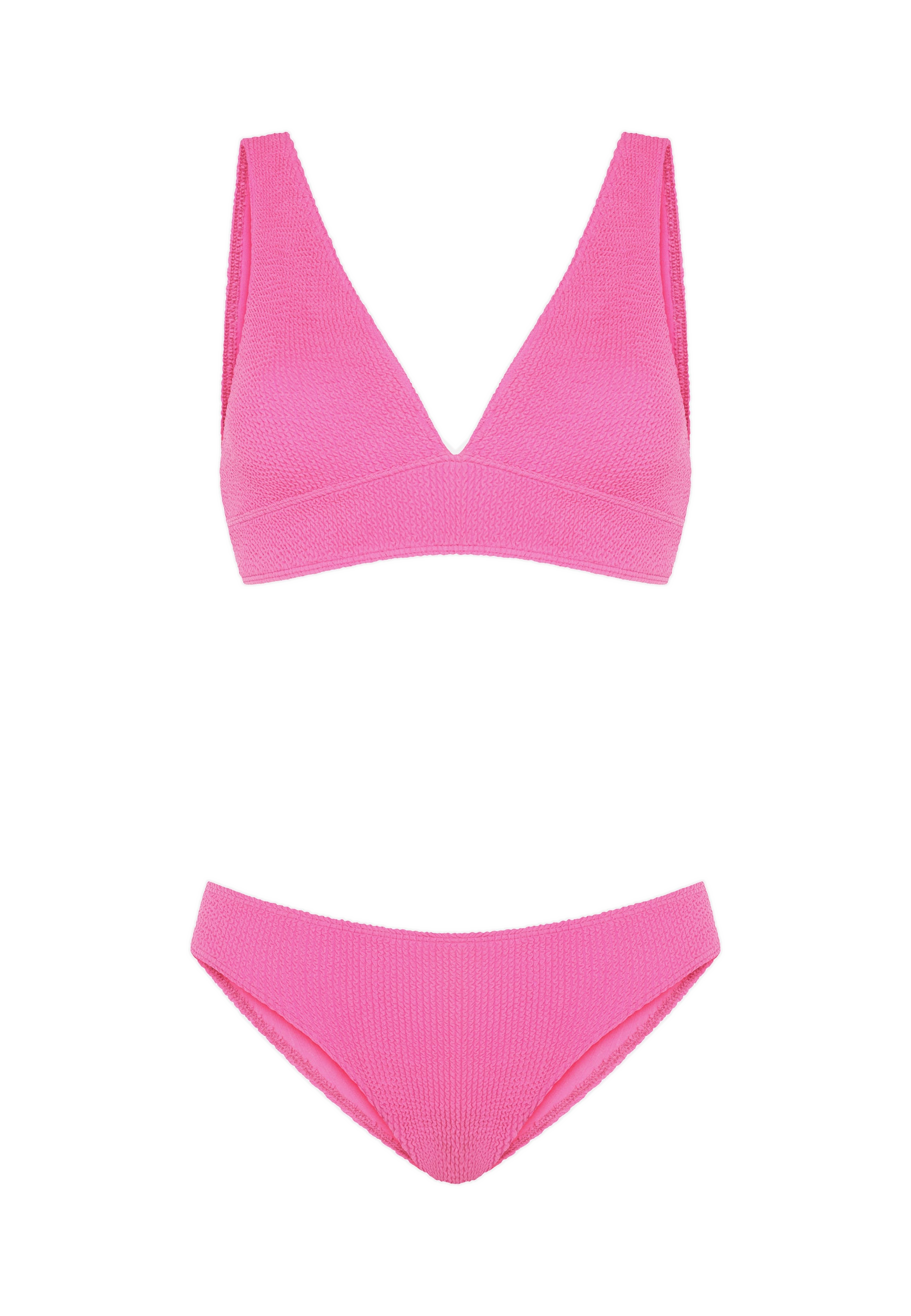 SWIMWEAR BIKINI AQUA PINK BUBBLE GUM