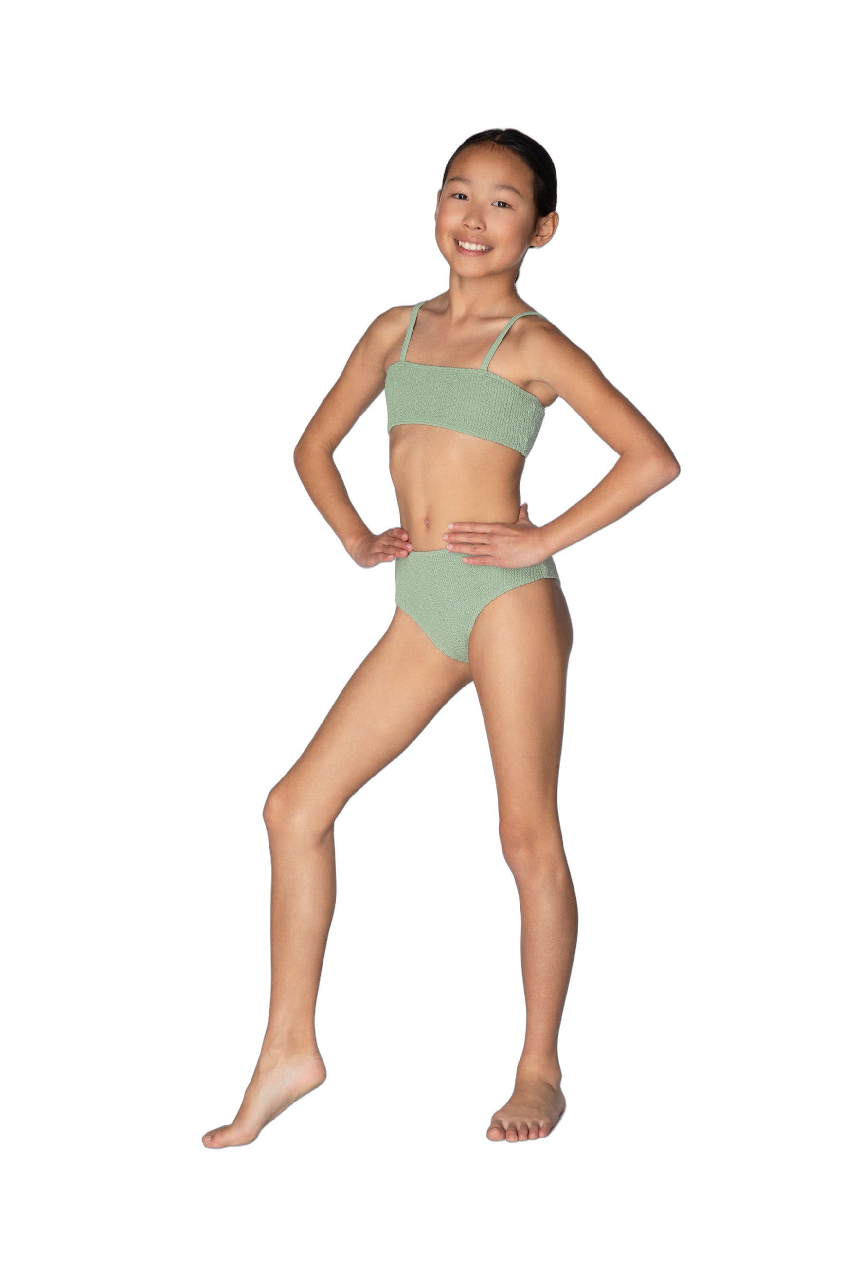 KIDS SWIMWEAR BIKINI LUNA MINT 6-10y