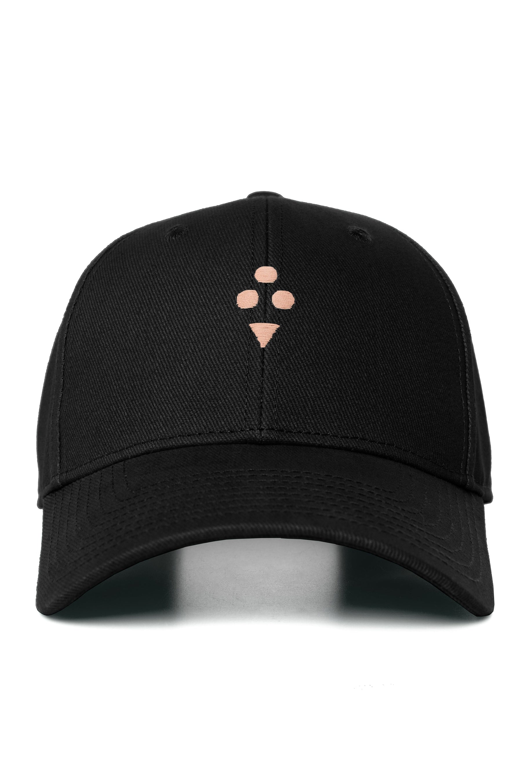 BBSB0001 baseball cap black front