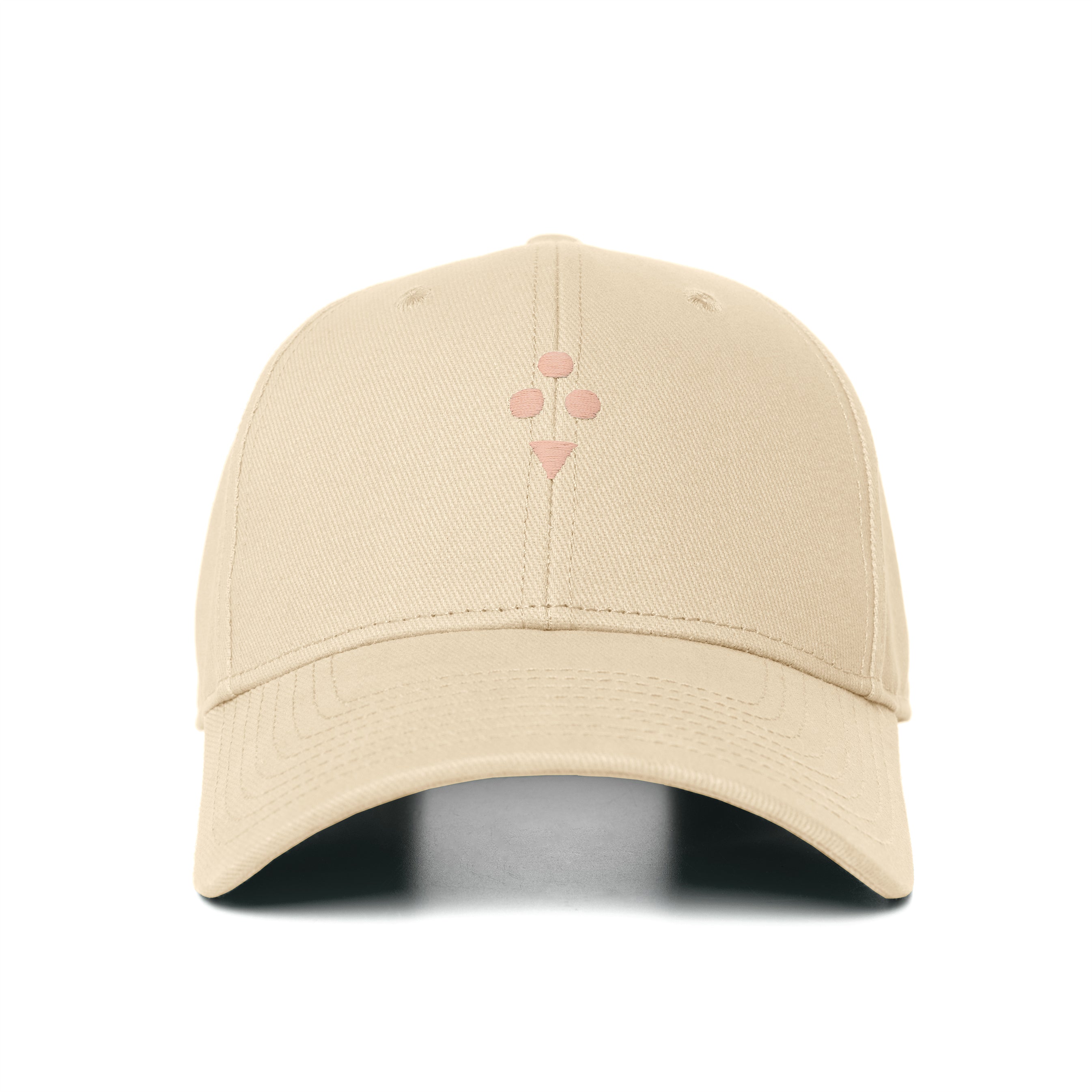 BBSB0003 baseball cap off white front