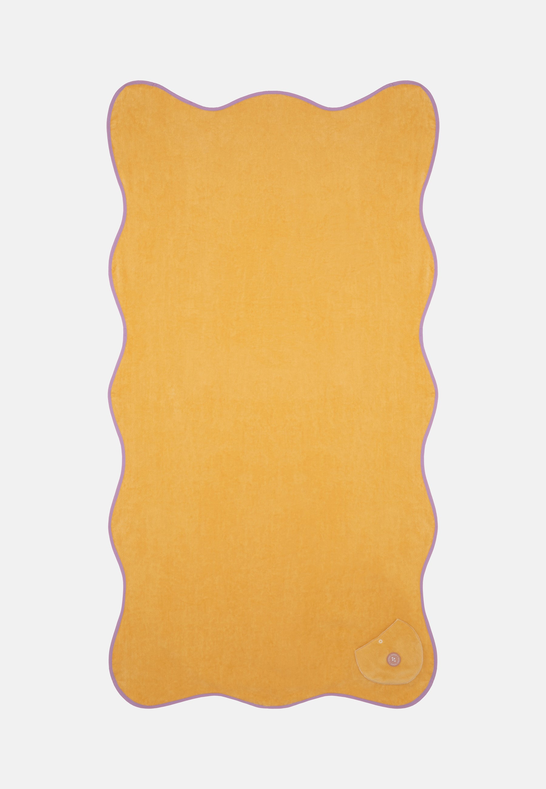 WAVY BEACH TOWEL BANANA