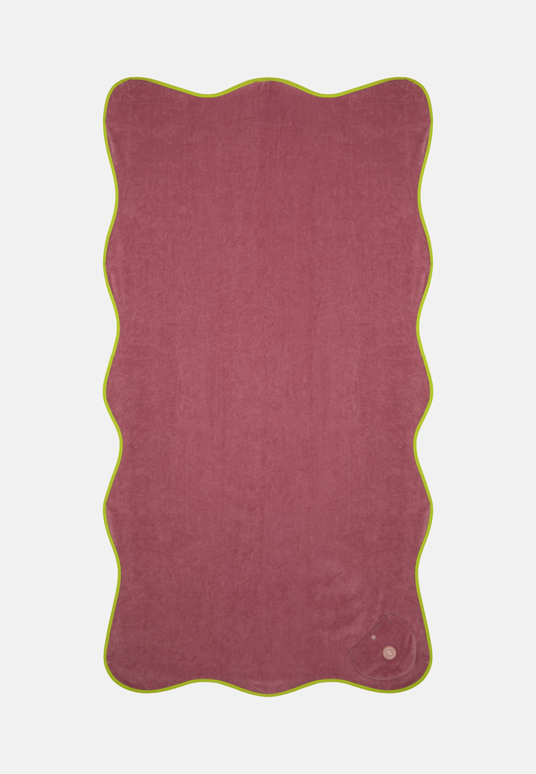 WAVY BEACH TOWEL GRAPE