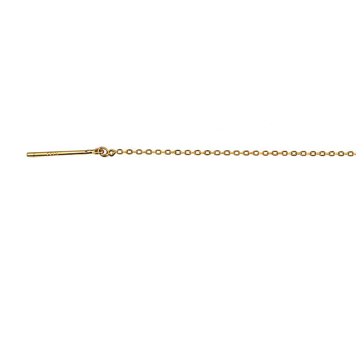 FRUIT GLASS BEAD GOLD PLATED NECKLACE BANANA
