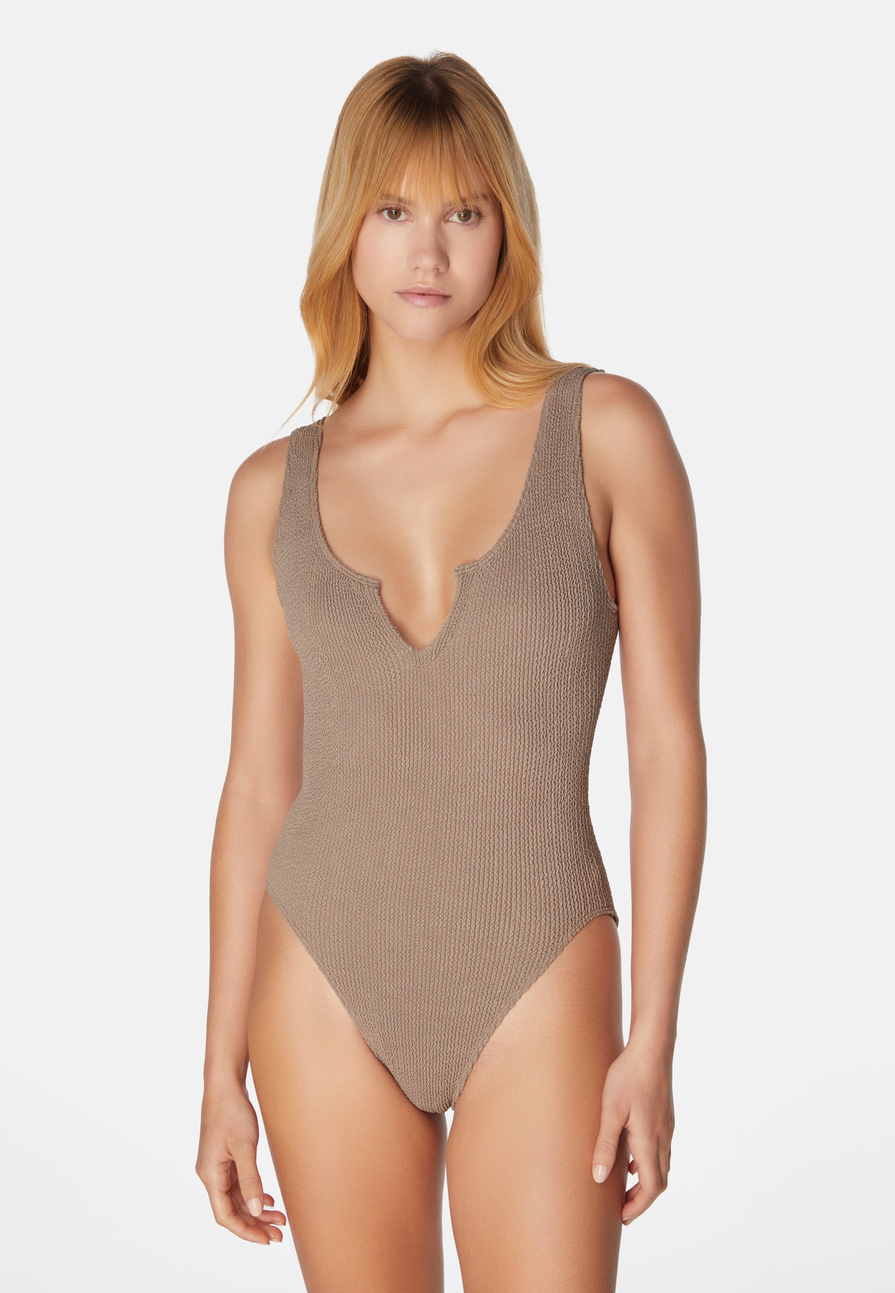 SWIMWEAR OP AVA HAZELNUT