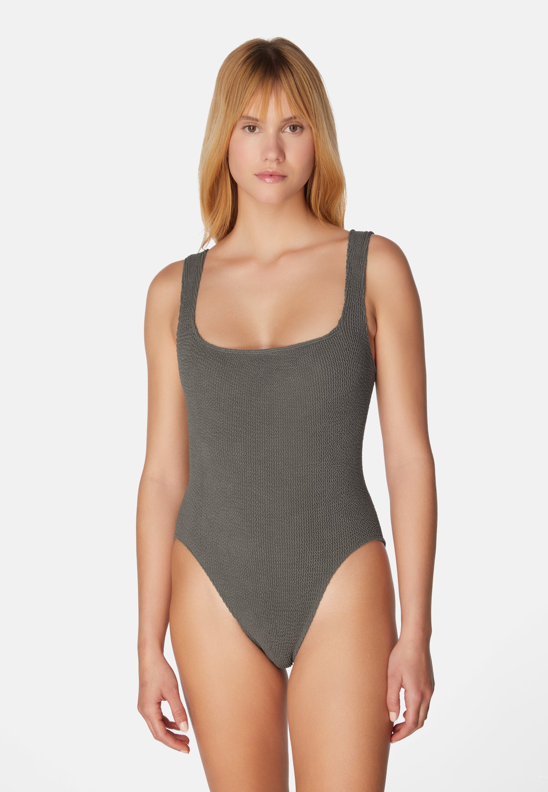 SWIMWEAR OP CALISTA CHARCOAL