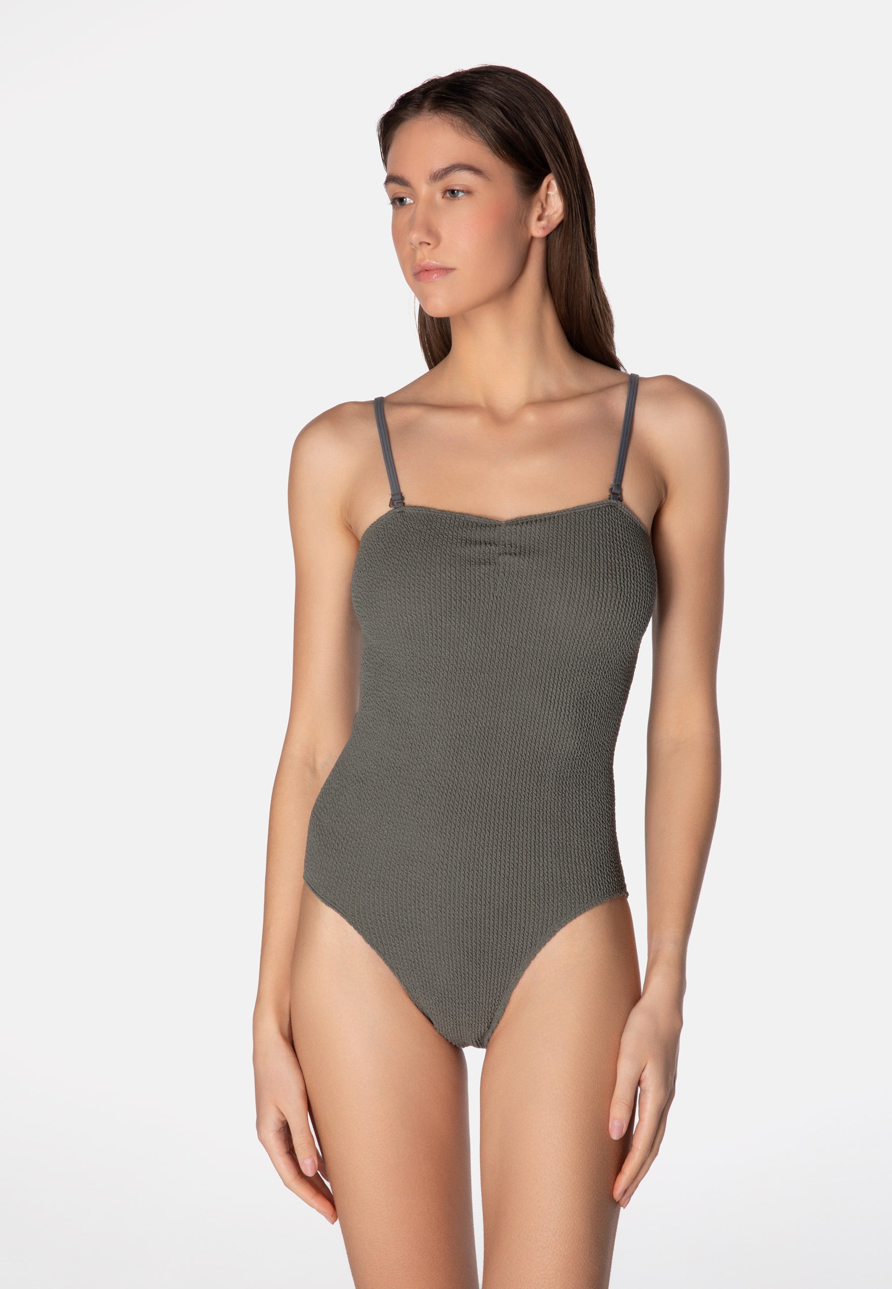 SWIMWEAR OP LIVIA CHARCOAL