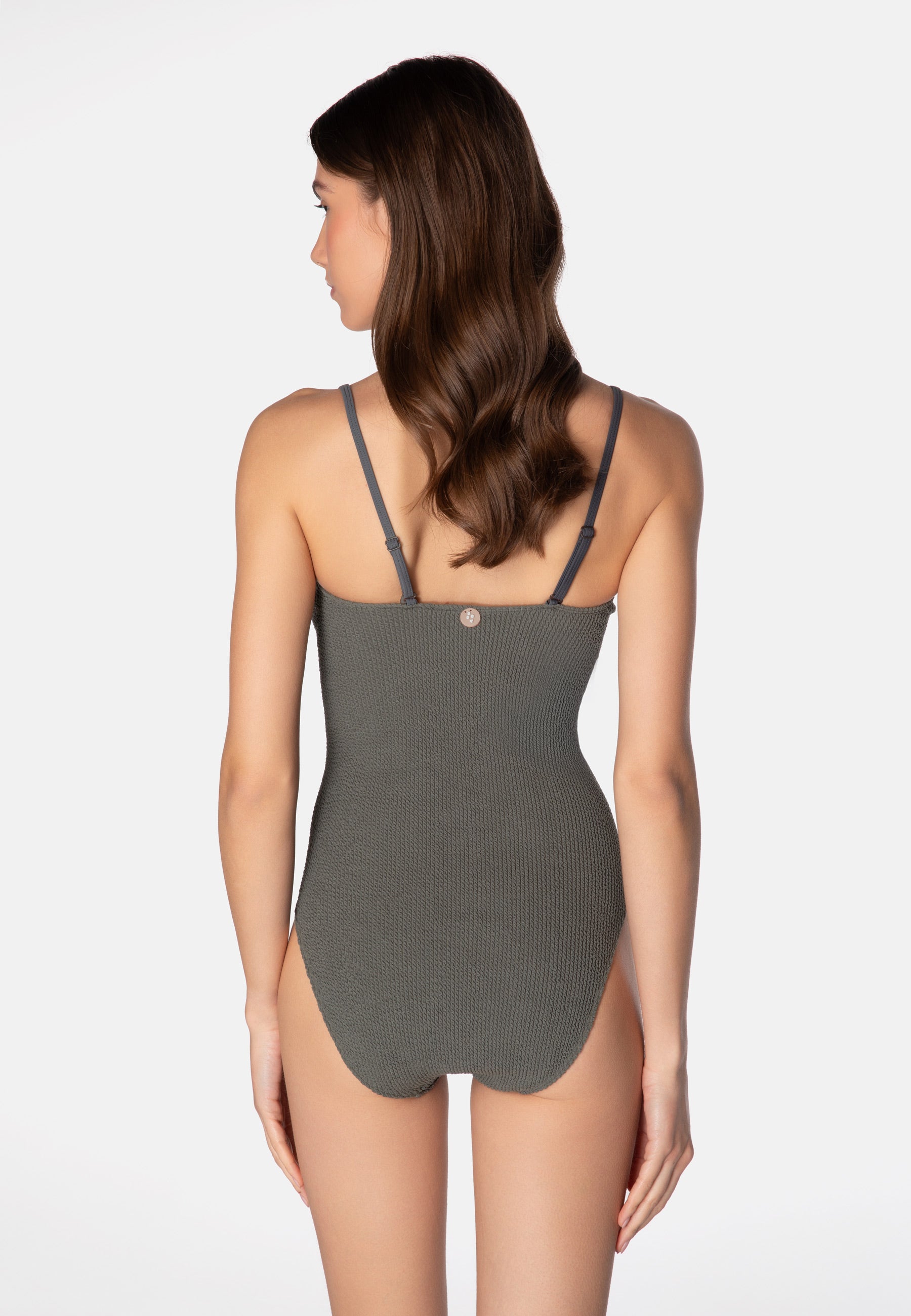 SWIMWEAR OP LIVIA CHARCOAL