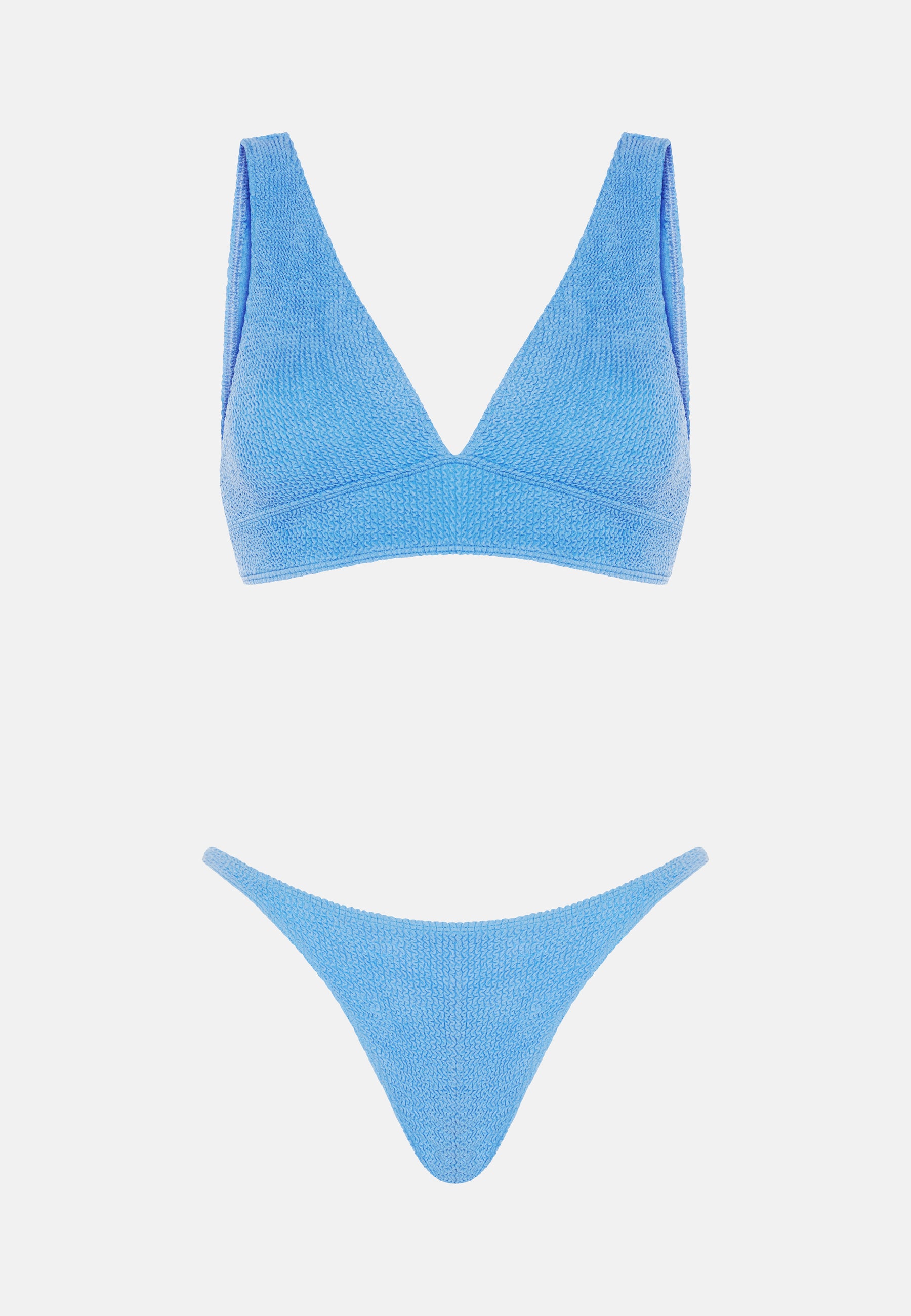 SWIMWEAR BIKINI AQUA CHEEKY BLUE BUBBLE GUM