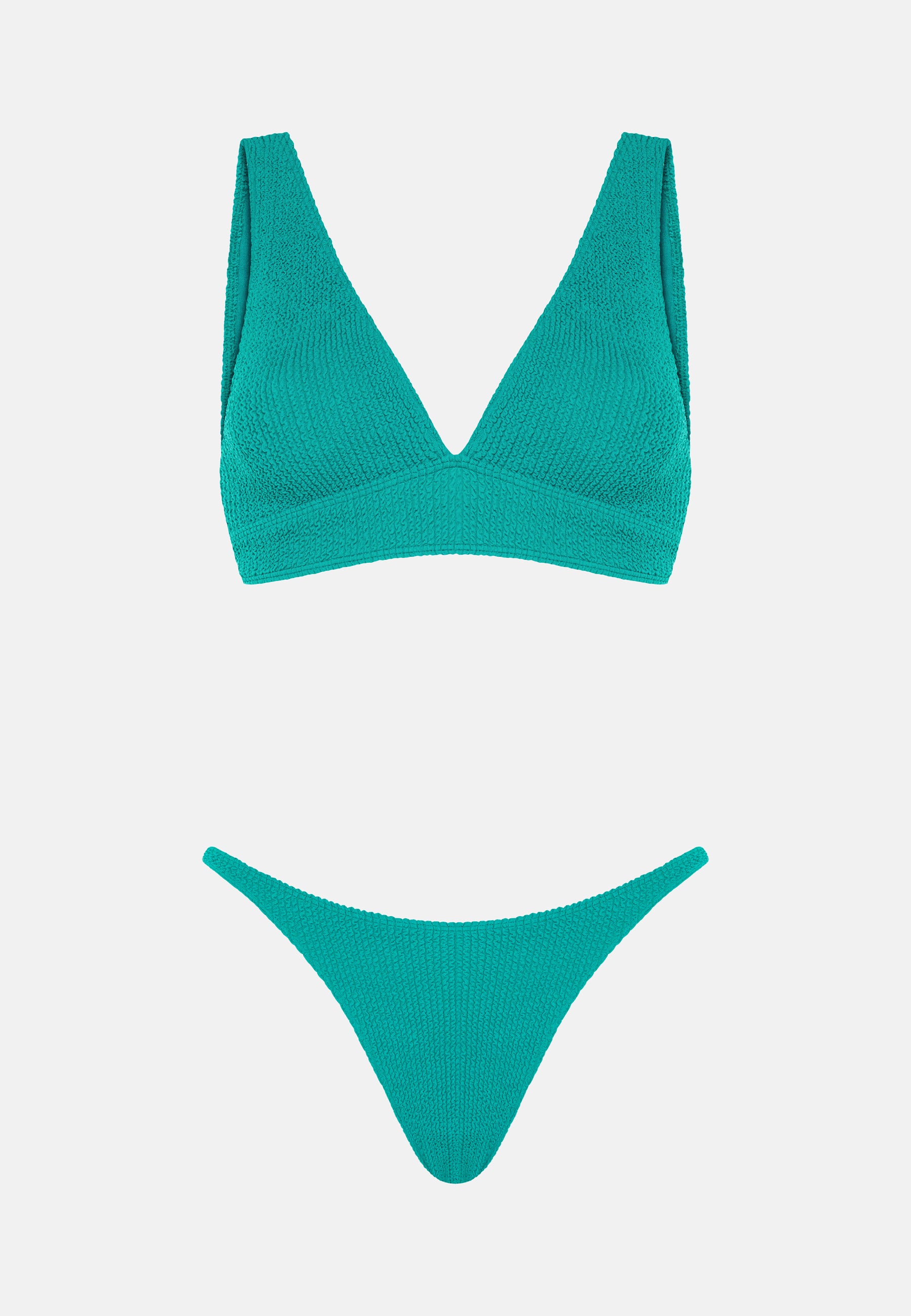 SWIMWEAR BIKINI AQUA CHEEKY BLUE MOON