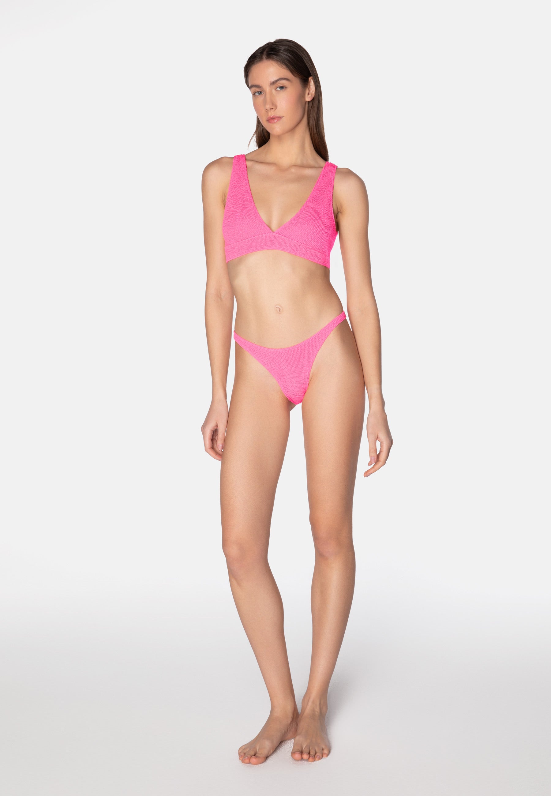 SWIMWEAR BIKINI AQUA CHEEKY PINK BUBBLE GUM