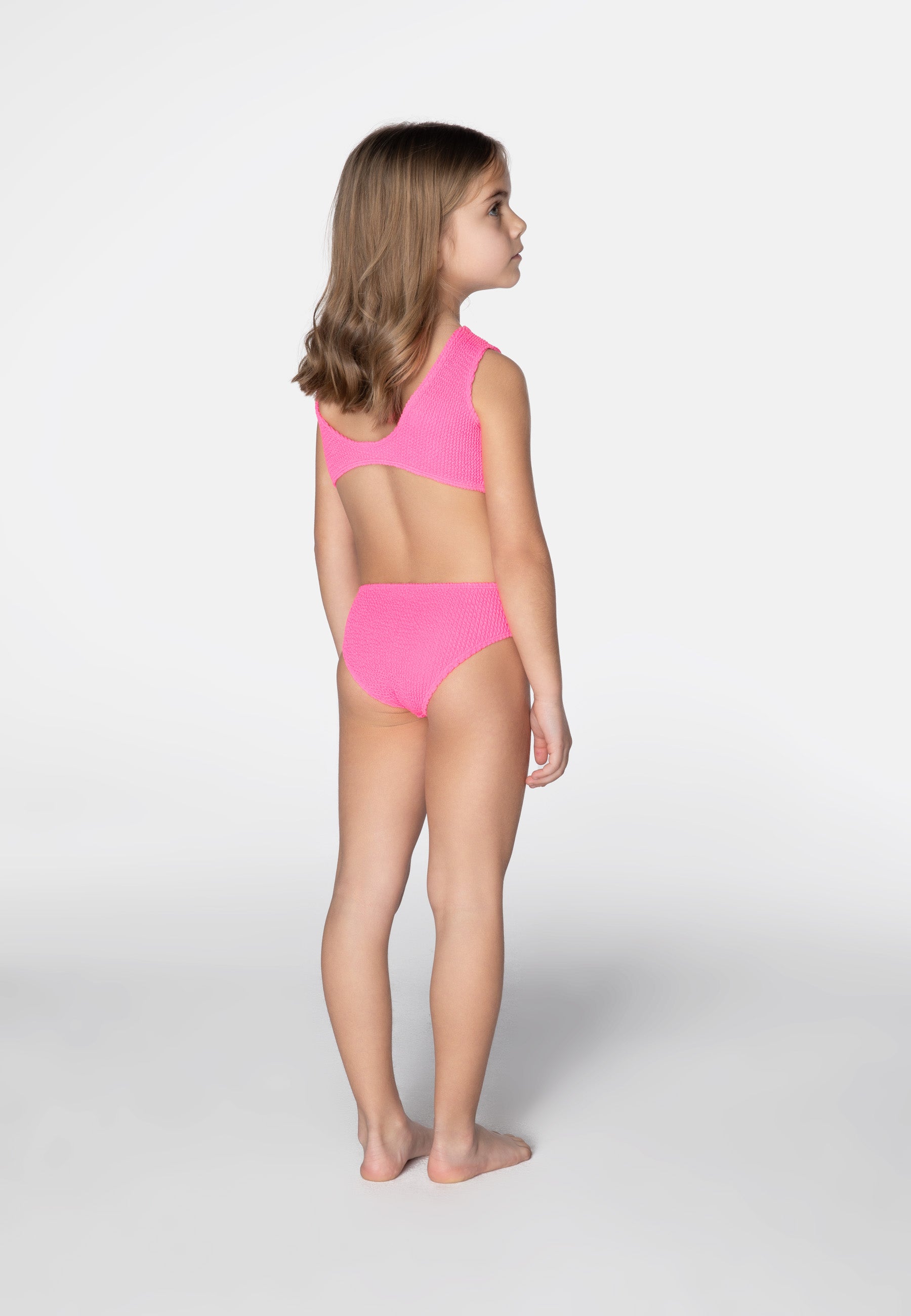KIDS SWIMWEAR BIKINI ADELE PINK BUBBLE GUM 2-5y