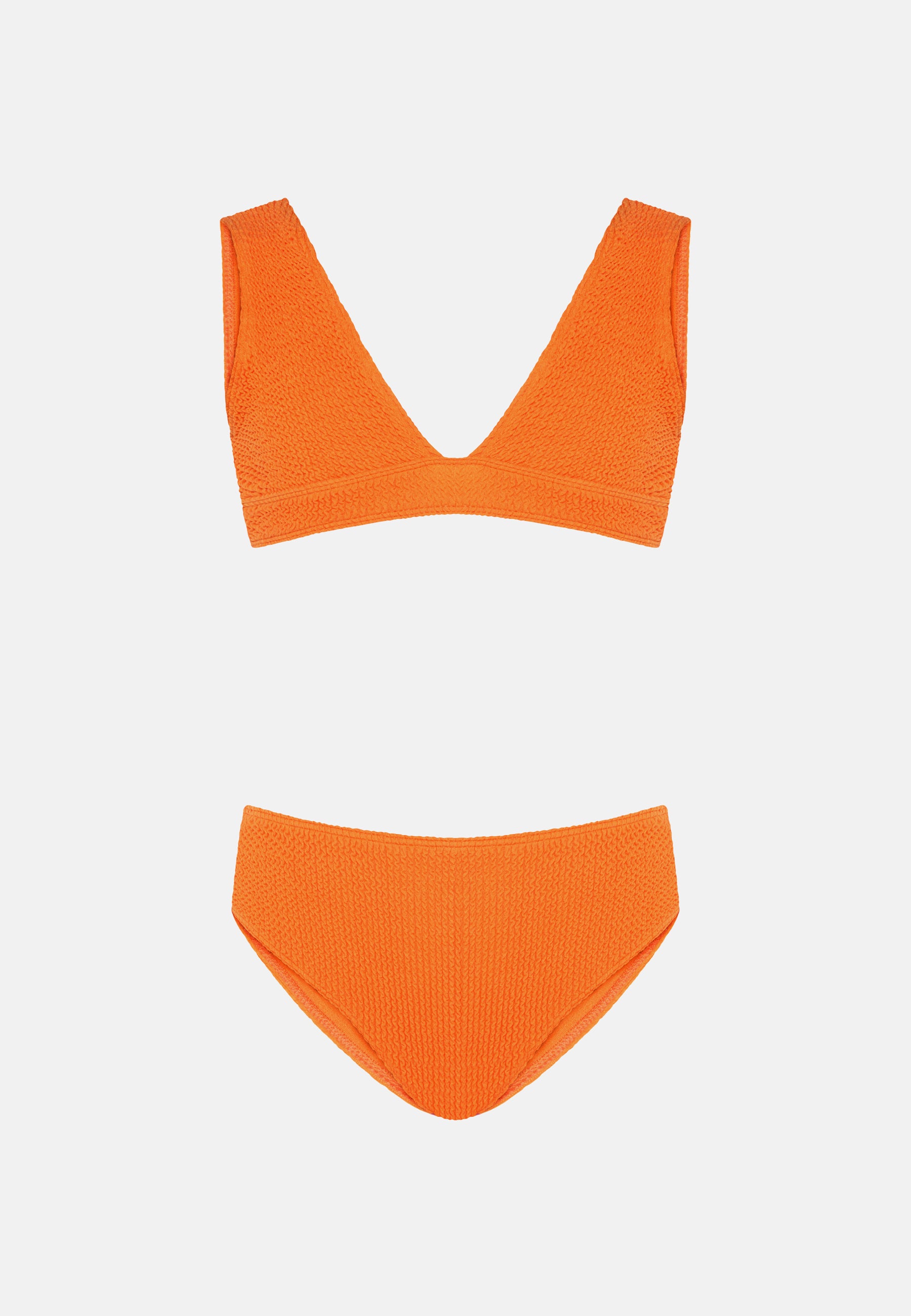 KIDS SWIMWEAR BIKINI AQUA ORANGE 2-5y