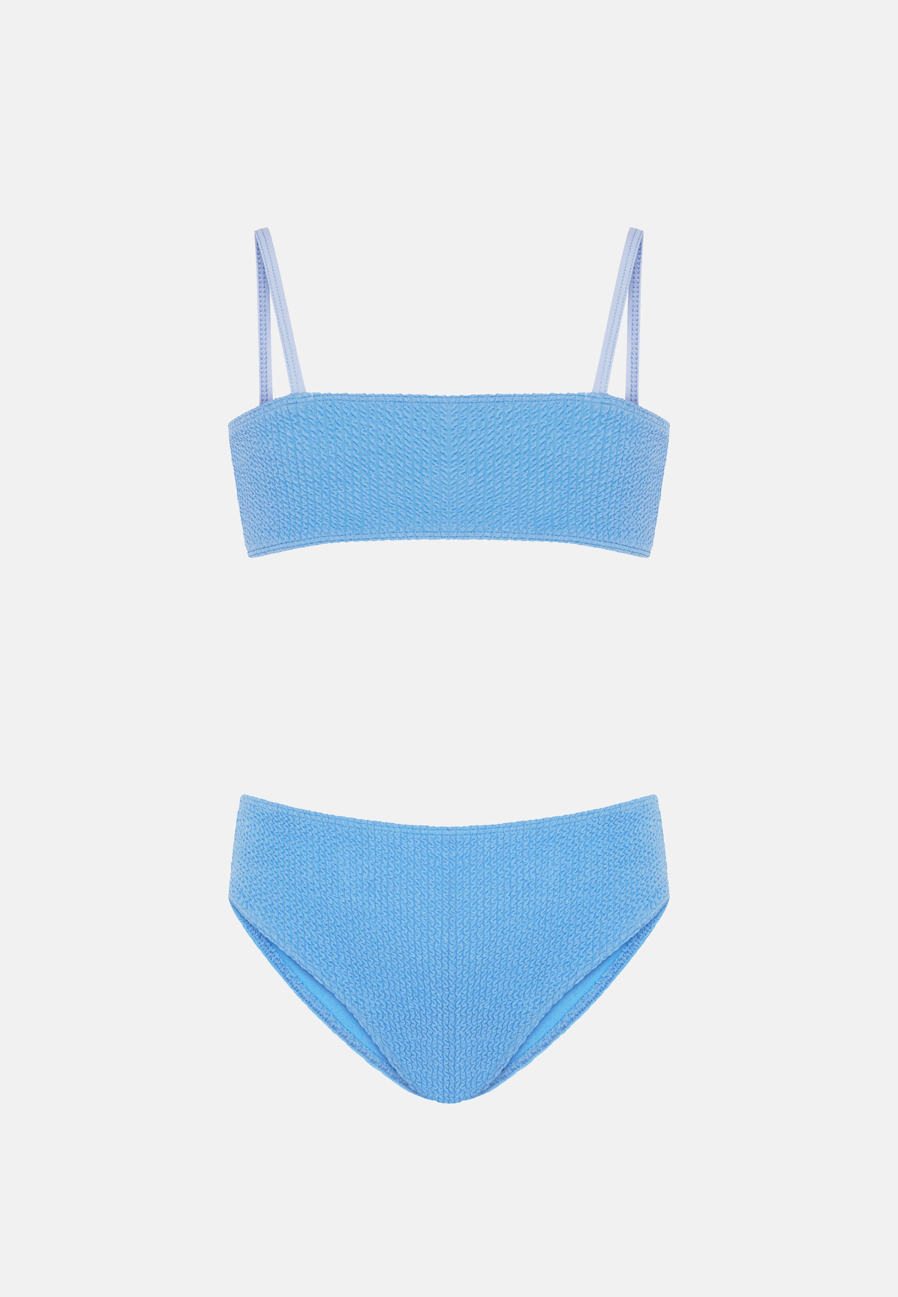 KIDS SWIMWEAR BIKINI LUNA BLUE BUBBLE GUM 2-5y