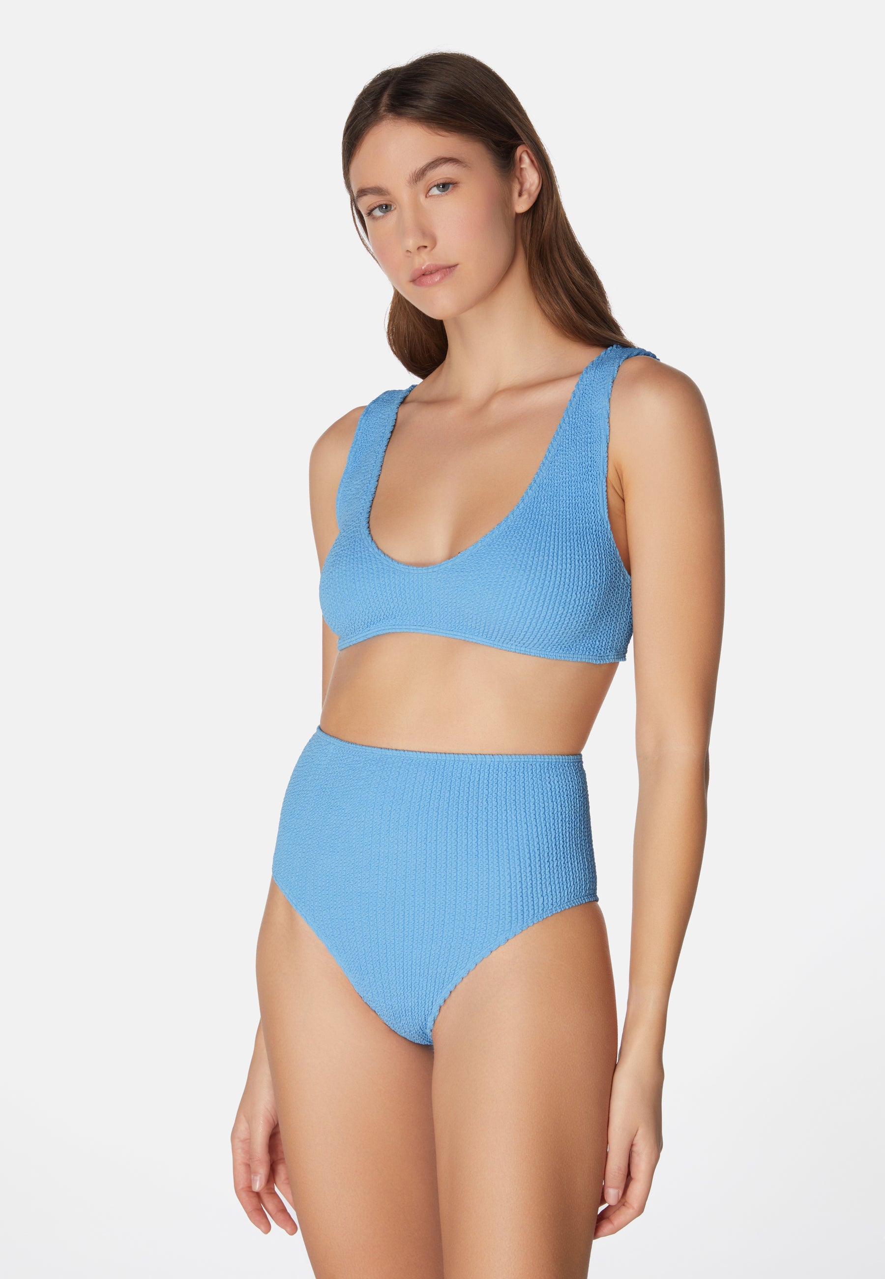 SWIMWEAR BIKINI ADELE BLUE BUBBLE GUM