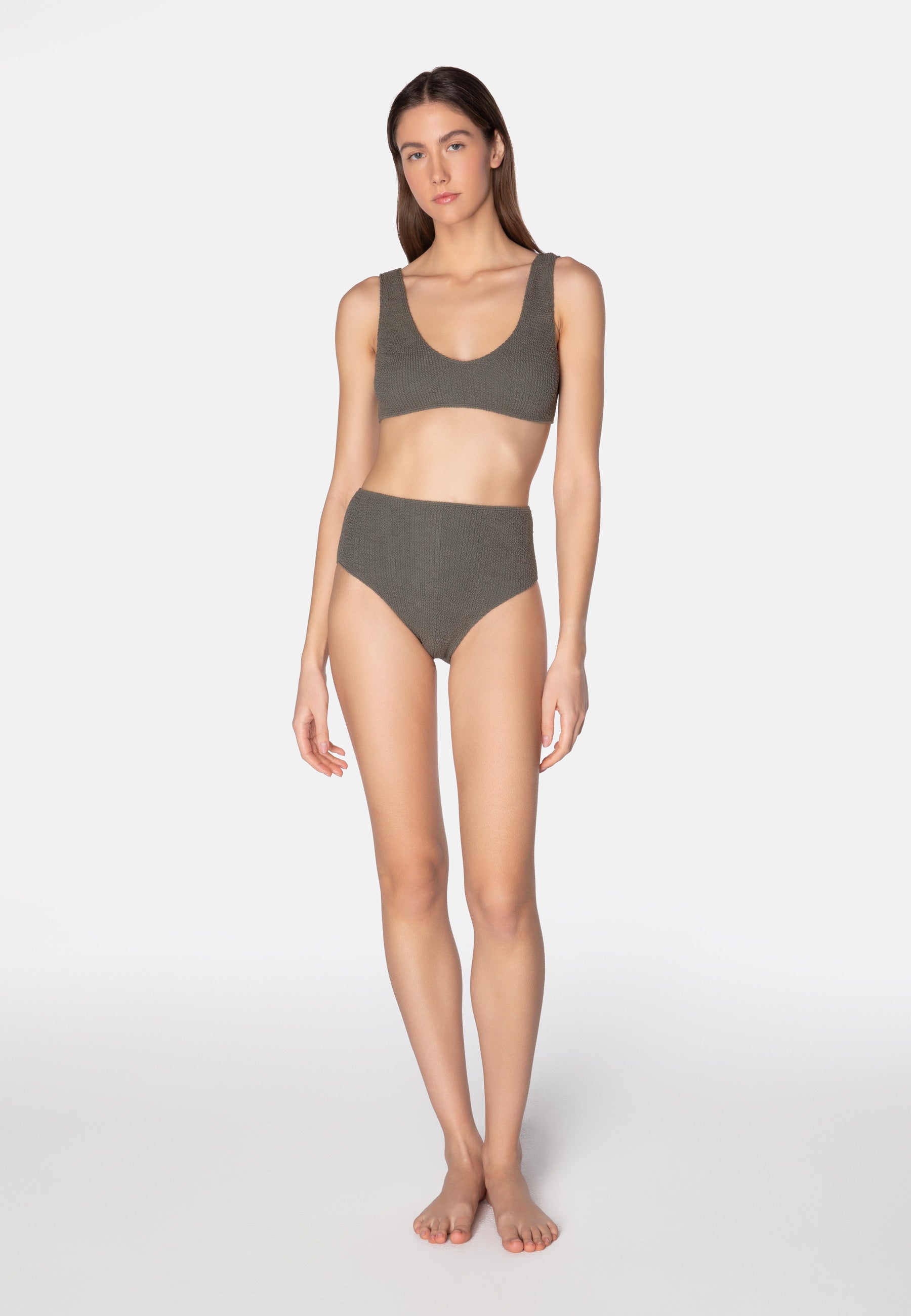 SWIMWEAR BIKINI ADELE CHARCOAL