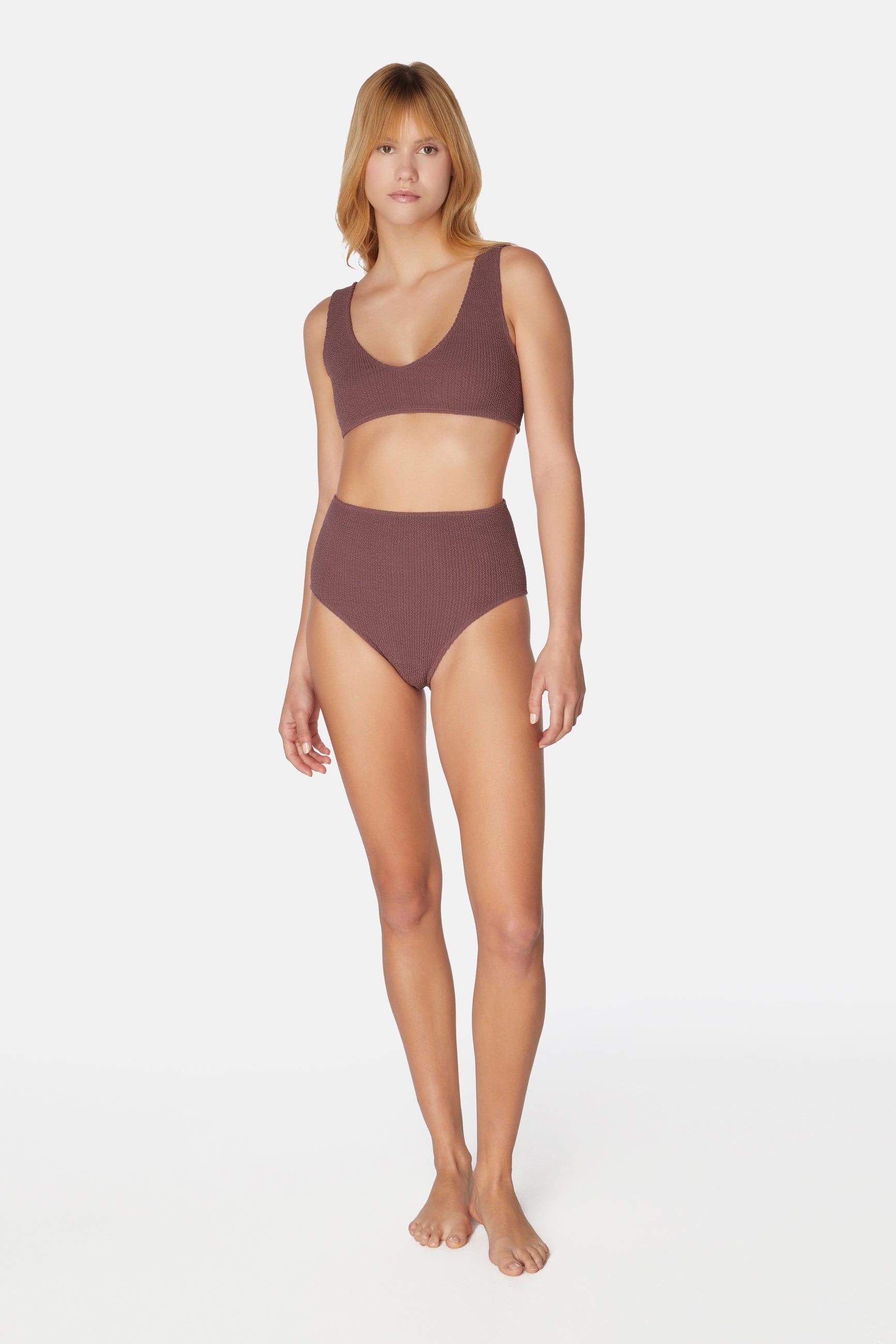 SWIMWEAR BIKINI ADELE GRAPE