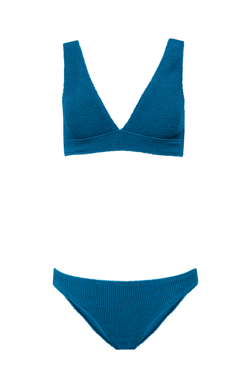 SWIMWEAR BIKINI AQUA BLUE GRAPE