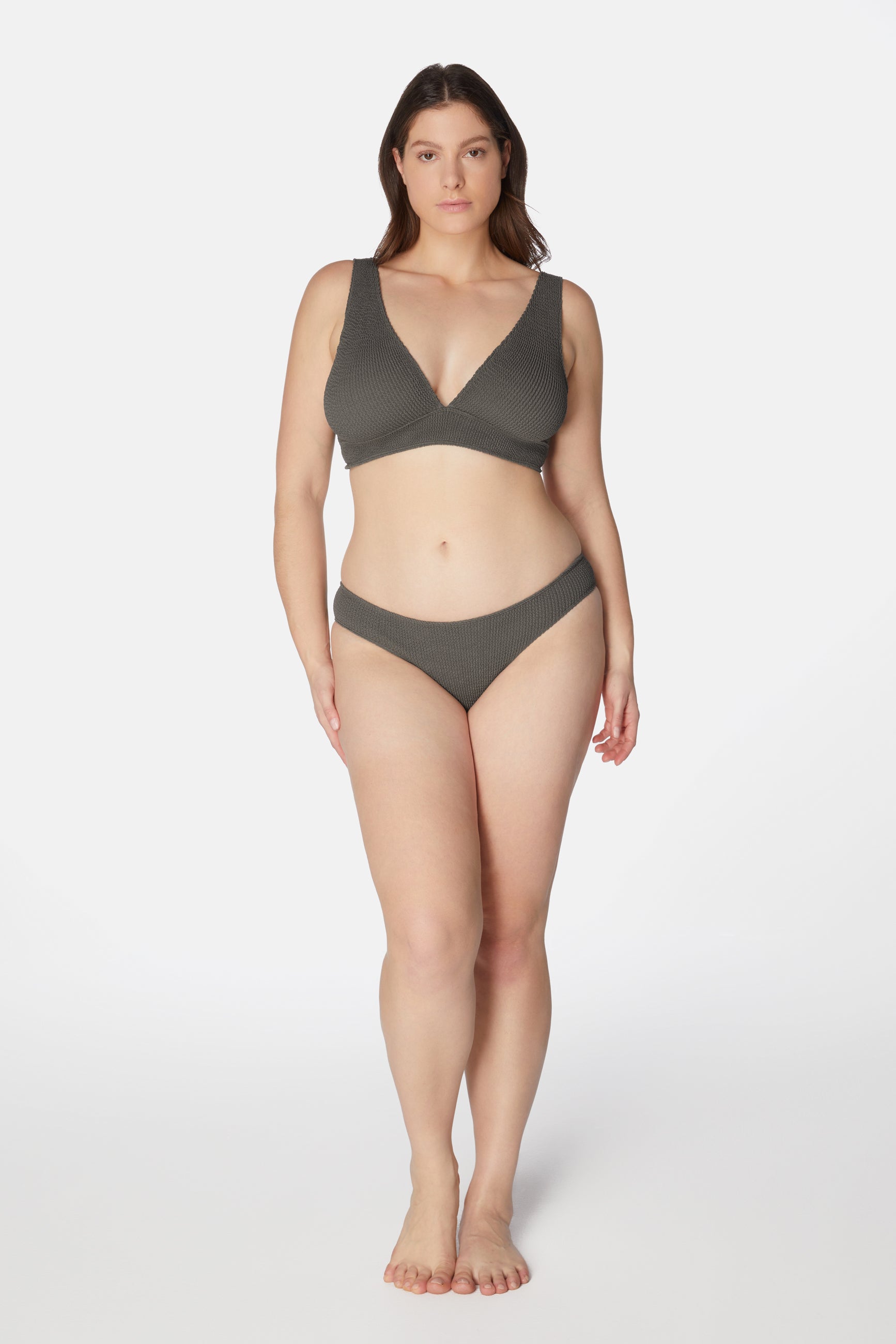 SWIMWEAR BIKINI AQUA CHARCOAL