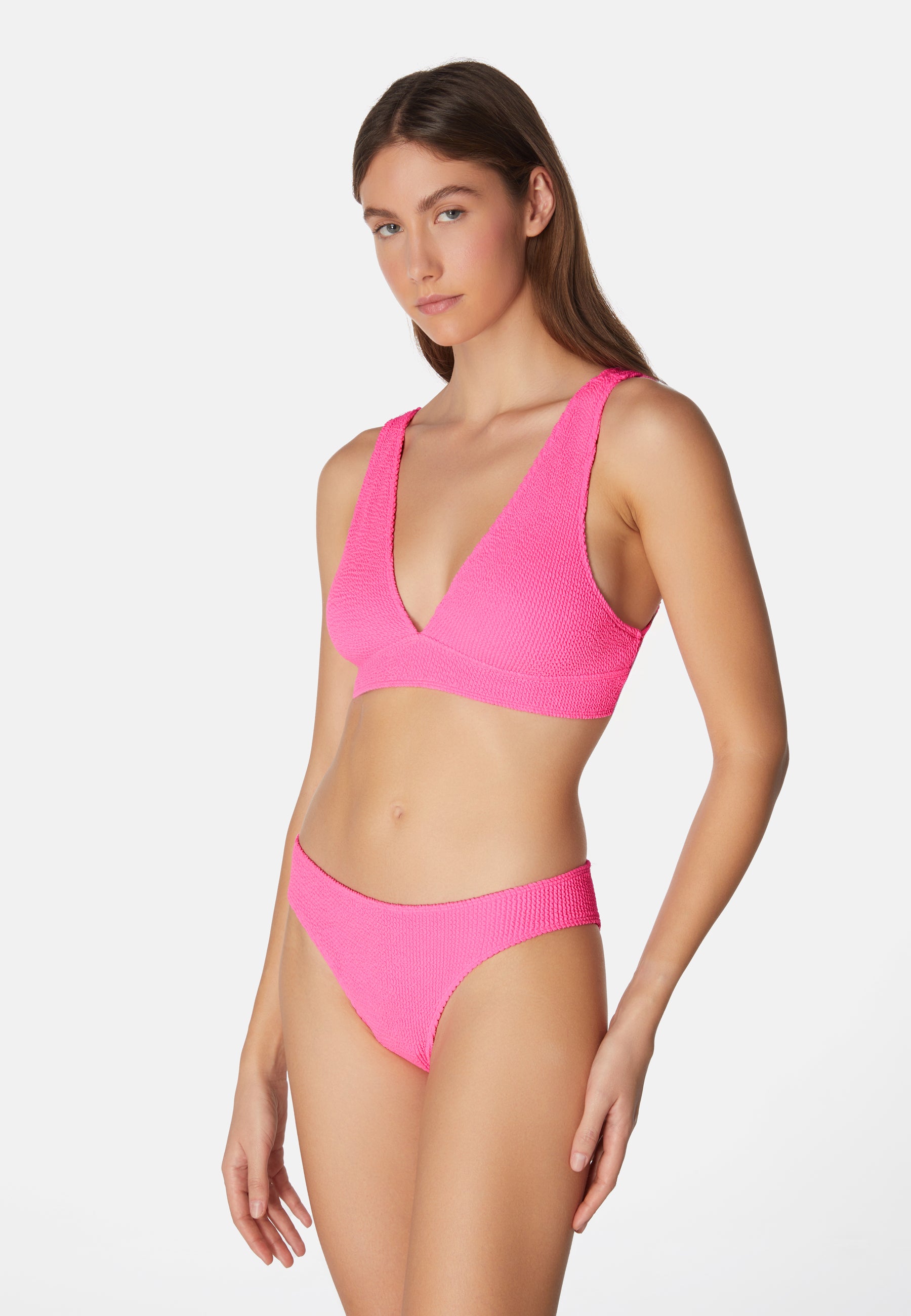 SWIMWEAR BIKINI AQUA PINK BUBBLE GUM