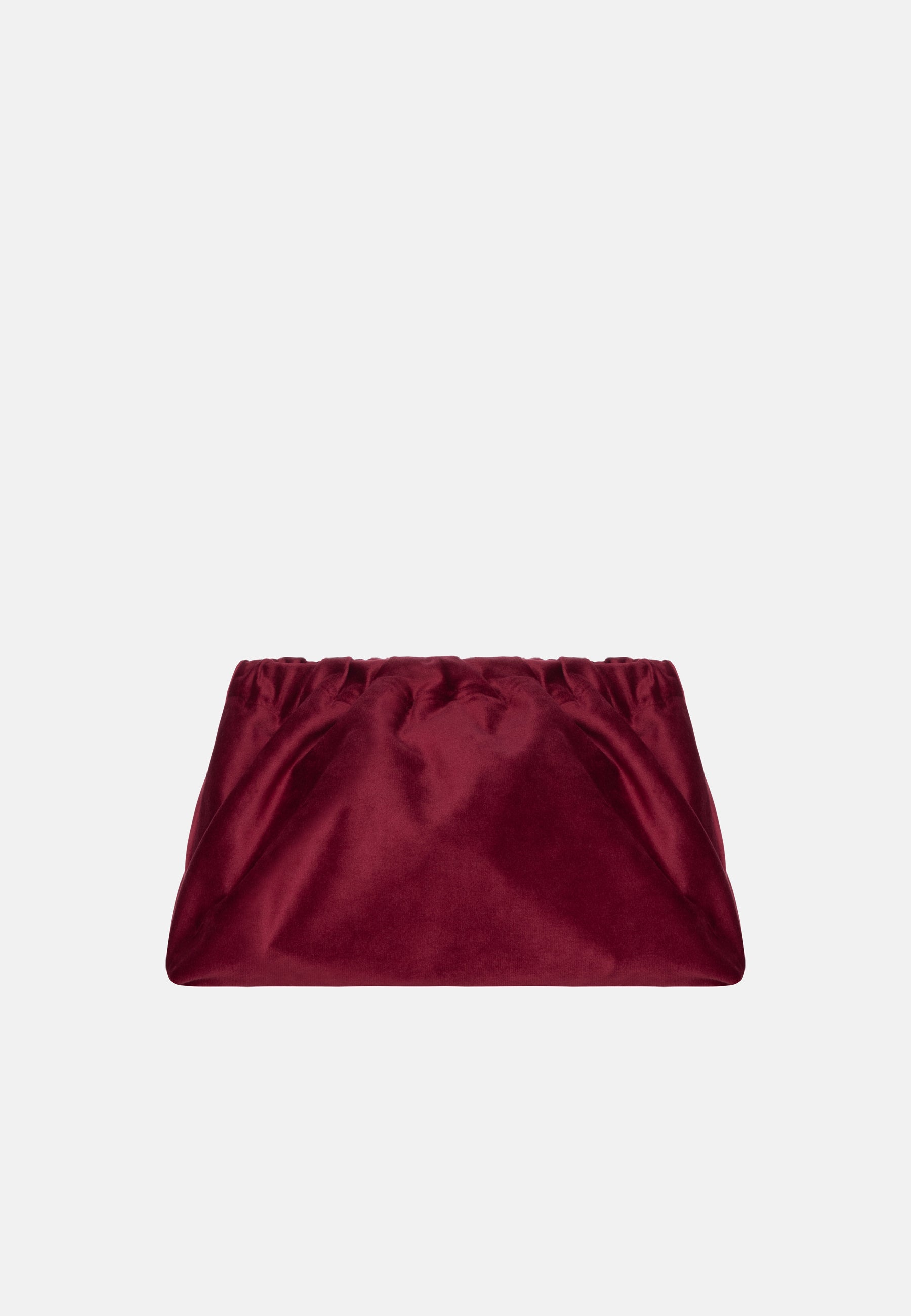 VELVET CLUTCH BAG LOVE SAVES THE DAY