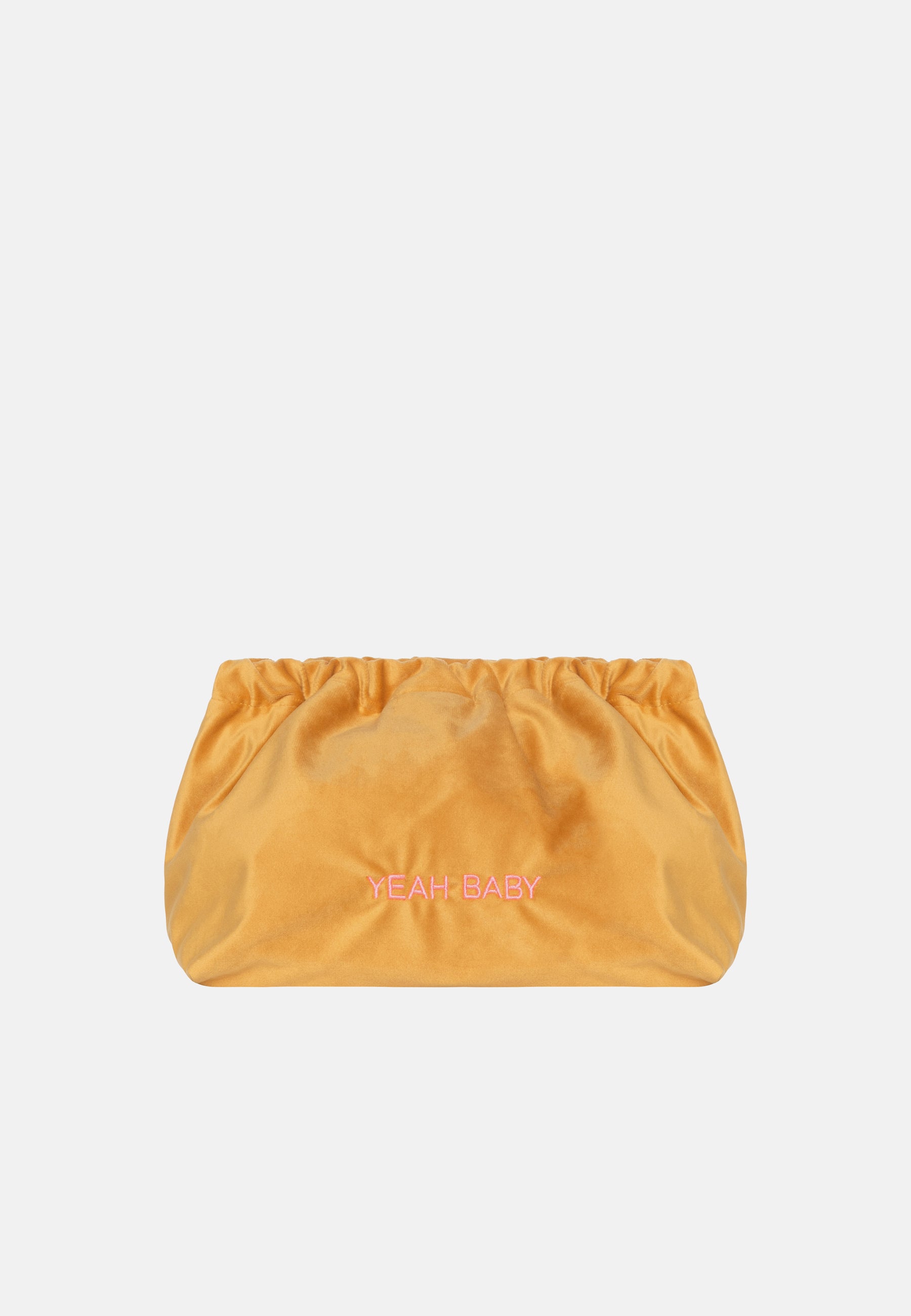 VELVET CLUTCH BAG YEAH BABY