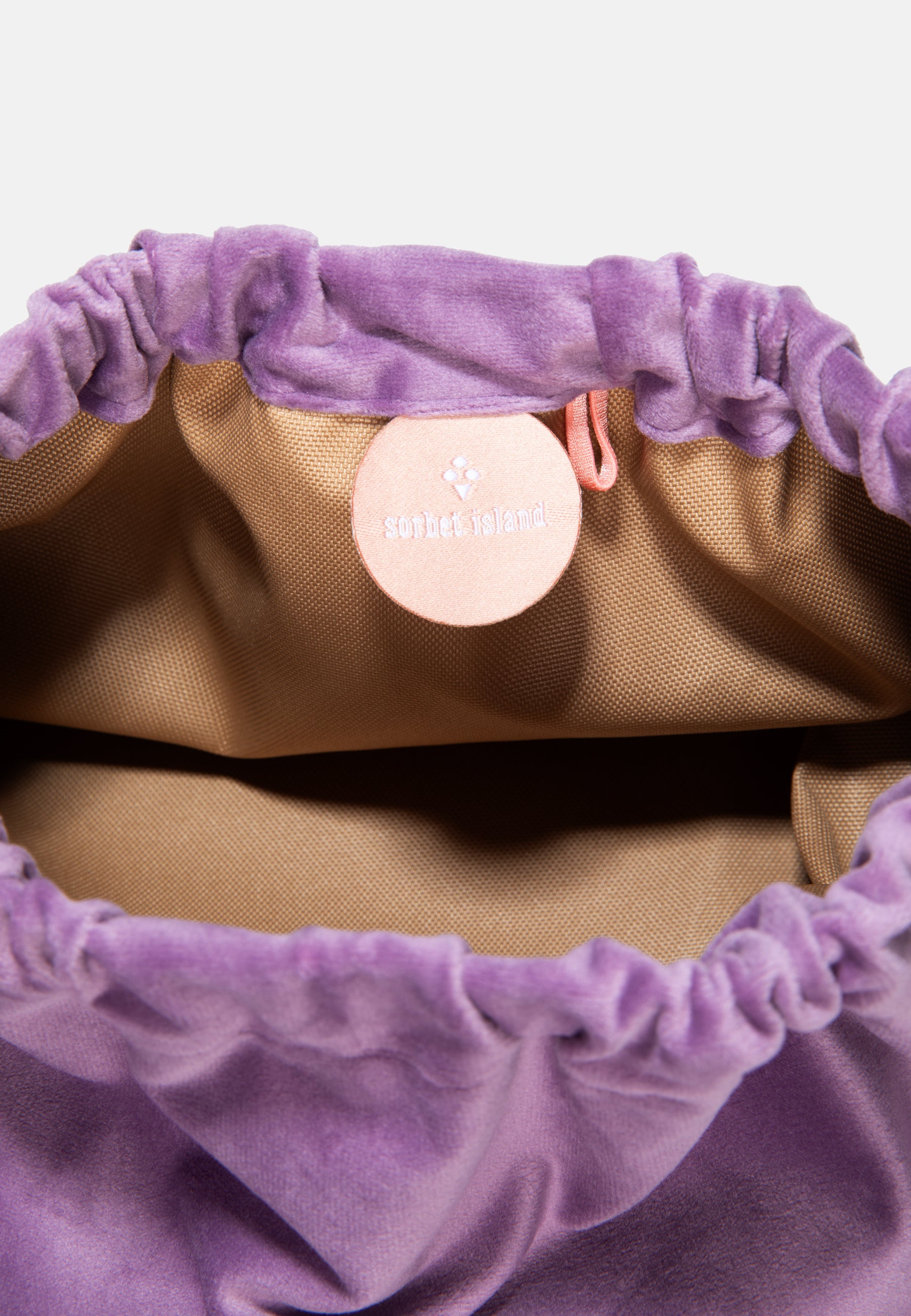 VELVET CLUTCH BAG HELLO NEW DAY