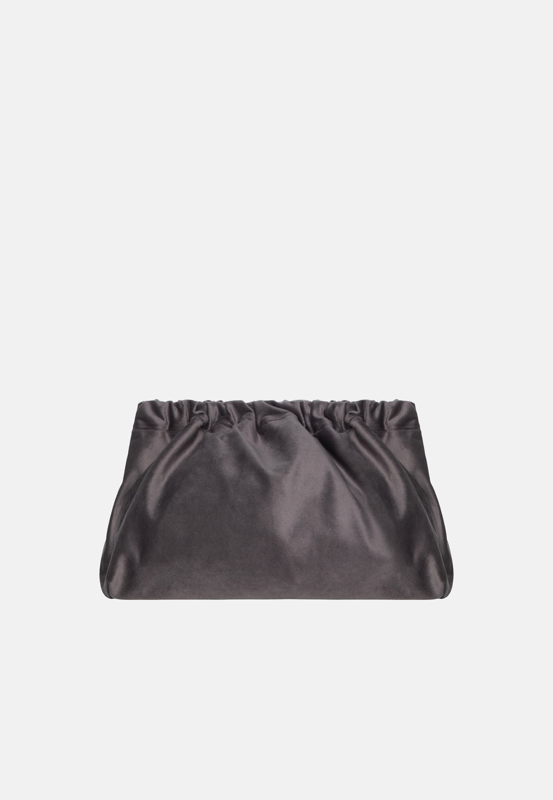 VELVET CLUTCH BAG NO BAD DAYS