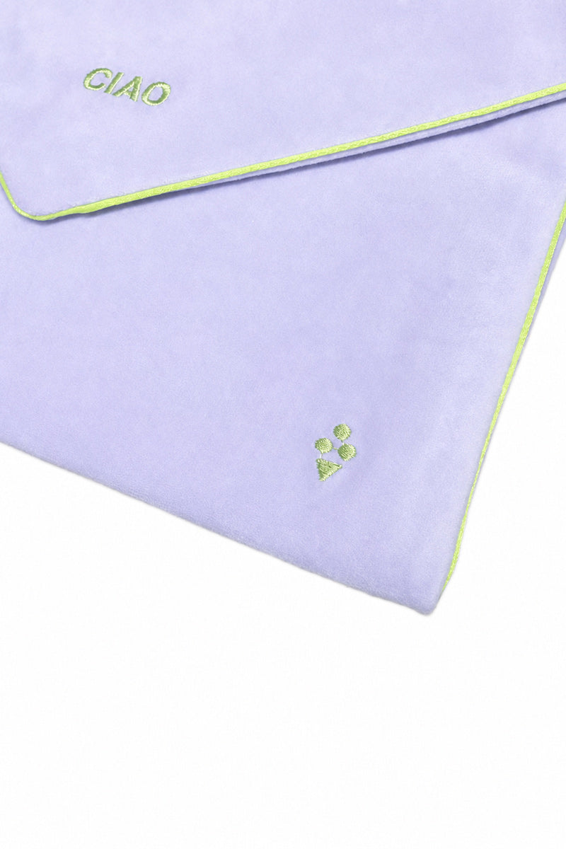 VELVET ENVELOPE BAG CIAO
