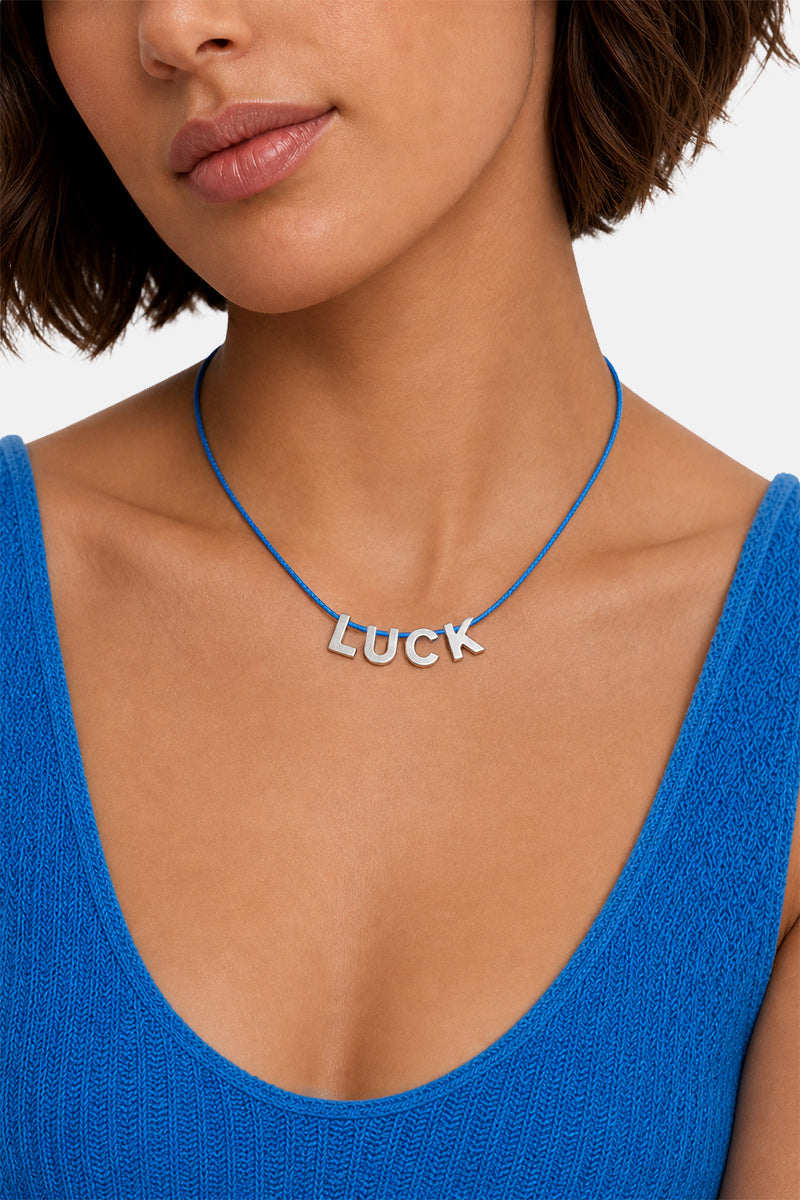 MOTHER OF PEARL NECKLACE LUCK