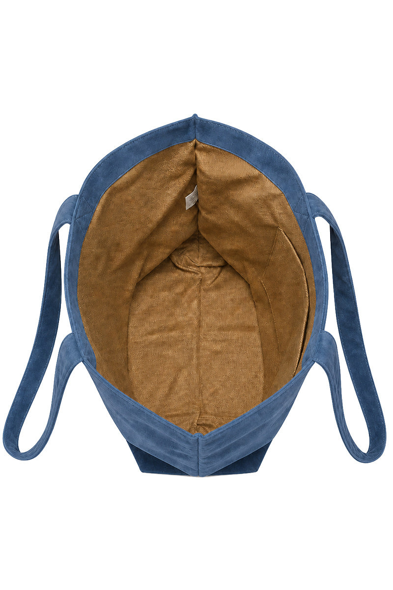 VELVET SHOPPER BAG HELLO NEW DAY
